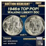 *Highlight* 1946-s Walking Liberty Half Dollar TOP