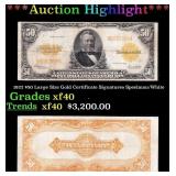 *Highlight* 1922 $50 Large Size Gold Certificate G