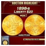 *Highlight* PCGS 1898-s Gold Liberty Double Eagle
