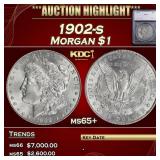 *Highlight* 1902-s Morgan Dollar $1 ms65+ SEGS (fc