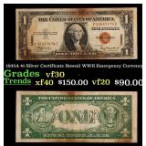 1935A $1 Silver Certificate Hawaii WWII Emergency