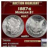 *Highlight* 1887-s Morgan Dollar $1 ms65+ SEGS (fc