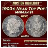 *Highlight* 1900-s Morgan Dollar Near Top Pop! $1