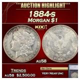 *Highlight* 1884-s Morgan Dollar $1 au58 SEGS (fc)