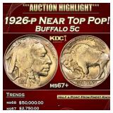 *Highlight* 1926-p Buffalo Nickel Near Top Pop! 5c