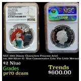 NGC NGC 2015 Disney Characters Princess Ariel 1oz