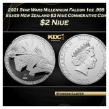 2021 Star Wars Millennium Falcon 1oz .999 Silver N