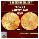 *Highlight* NGC 1898-s Gold Liberty Double Eagle $