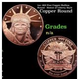 1oz .999 Fine Copper Bullion Round - Statue of Lib