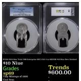 PCGS 2024 Star Trek USS Enterprise NCC-1701 3 oz S