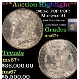 ***Major Highlight*** 1903-o Morgan Dollar TOP POP