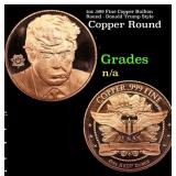 1oz .999 Fine Copper Bullion Round - Donald Trump