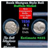 Buffalo Nickel Shotgun Roll in Old Bank Style 