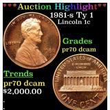 ***Auction Highlight*** 1981-s Ty 1 Proof Lincoln