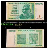 2007-2008 Zimbabwe (ZWR 3rd Dollar) 1 Billion Doll