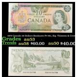 1979 Canada 20 Dollars Banknote P# 93c, Sig. Thies