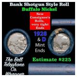 Buffalo Nickel Shotgun Roll in Old Bank Style 