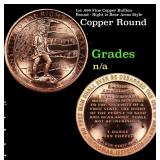 1oz .999 Fine Copper Bullion Round - Right to Bear