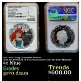 NGC 2015 Disney Characters Princess Ariel 1oz .999