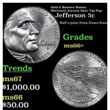 2005-d Western Waters Jefferson Nickel Westward Jo
