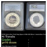 PCGS 2015-p Star Trek Deep Space 9 DS9 1OZ Silver