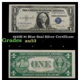 1935E $1 Blue Seal Silver Certificate Grades Selec