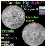 ***Major Highlight*** 1885-o Morgan Dollar $1 ms66