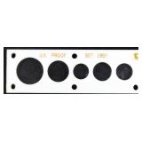 Capital Plastic Holder - 19505 Slot US Proof Set G