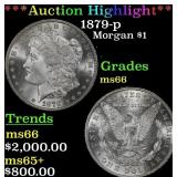 ***Major Highlight*** 1879-p Morgan Dollar $1 ms66