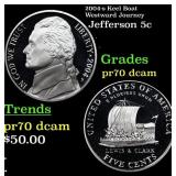 2004-s Keel Boat Proof Jefferson Nickel Westward J