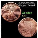 1oz .999 Fine Copper Bullion Round - Walking Liber