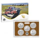 2016 United States Mint Proof Quarters 5 pc set