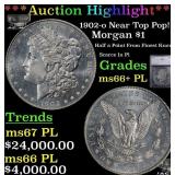 ***Major Highlight*** 1902-o Morgan Dollar Near To
