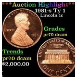 ***Auction Highlight*** 1981-s Ty 1 Proof Lincoln