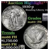 ***Major Highlight*** 1930-p Standing Liberty Quar