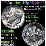 ***Auction Highlight*** 1972-p Roosevelt Dime Near