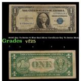 1935G Key To Series $1 Blue Seal Silver Certificat