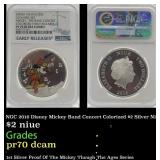 NGC 2016 Disney Mickey Band Concert Colorized $2 S