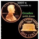 2007-s Proof Lincoln Cent 1c Grades GEM++ Proof De