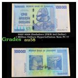 2007-2008 Zimbabwe (ZWR 3rd Dollar) 1 Million Doll
