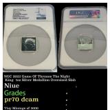 NGC 2022 Game Of Thrones The Night King  1oz Silve