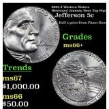2005-d Western Waters Jefferson Nickel Westward Jo