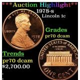 ***Auction Highlight*** 1978-s Proof Lincoln Cent