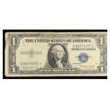 1935G $1 Blue Seal Silver Certificate Graded vf++