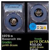 PCGS 1976-s Proof Roosevelt Dime 10c pr69 dcam PCG