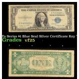 1935G Key To Series $1 Blue Seal Silver Certificat