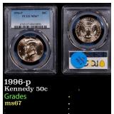 PCGS 1996-p Kennedy Half Dollar 50c PCGS