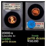 2000-s Proof Lincoln Cent 1c ACG