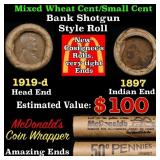 Small Cent Mixed Roll Orig Brandt McDonalds Wrappe