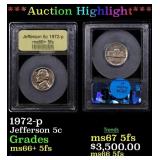 1972-p Jefferson Nickel 5c USCG